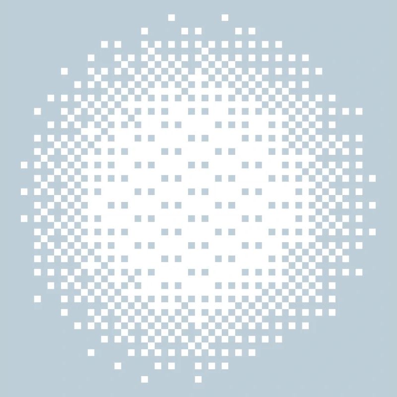Motif à pois géométriques