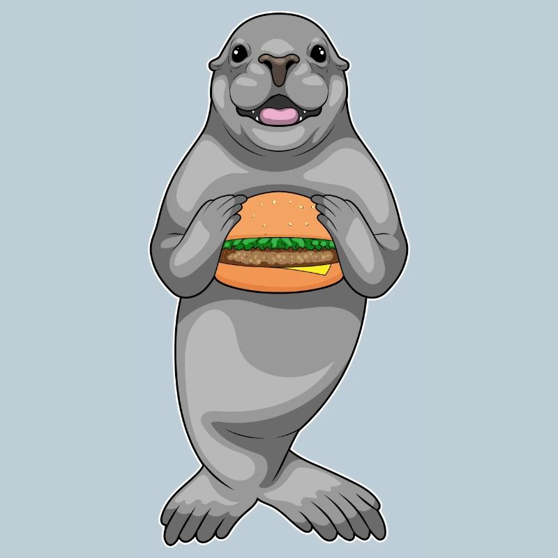 Seal Cheeseburger