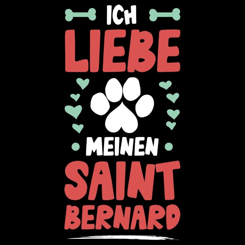 J’aime mon Saint-Bernard