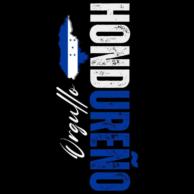 Honduran pride, vertical design