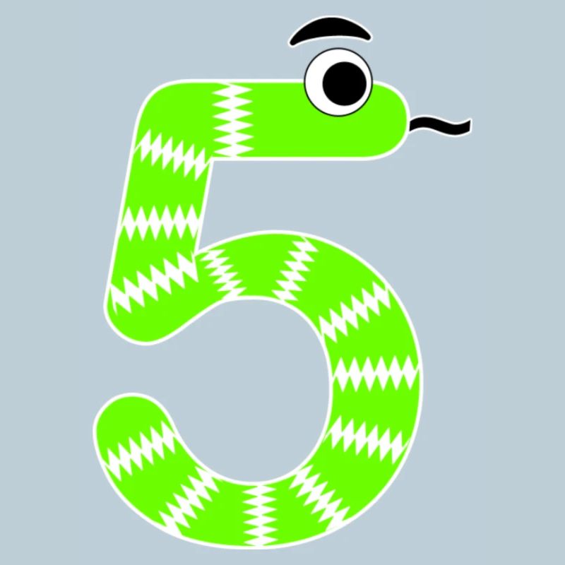 Numéro 5 Serpent Enfants