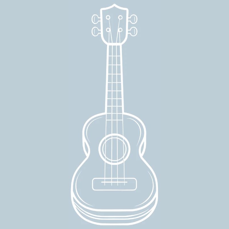 Ukulele Zeichnung