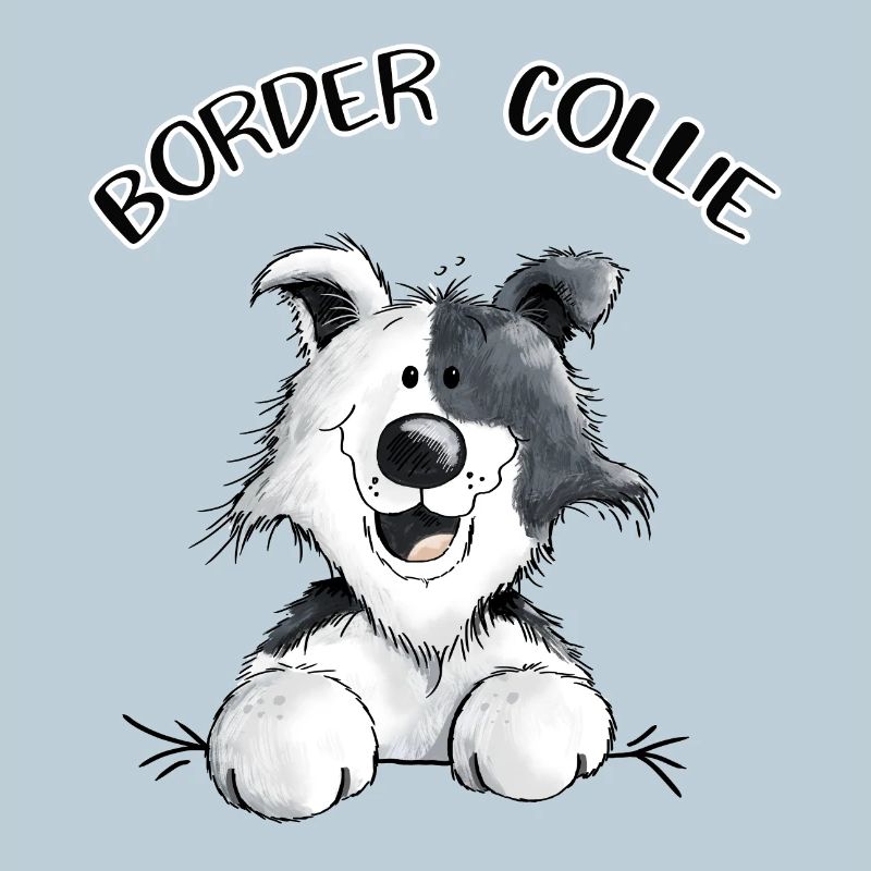 Abenteuerlustiger Border Collie