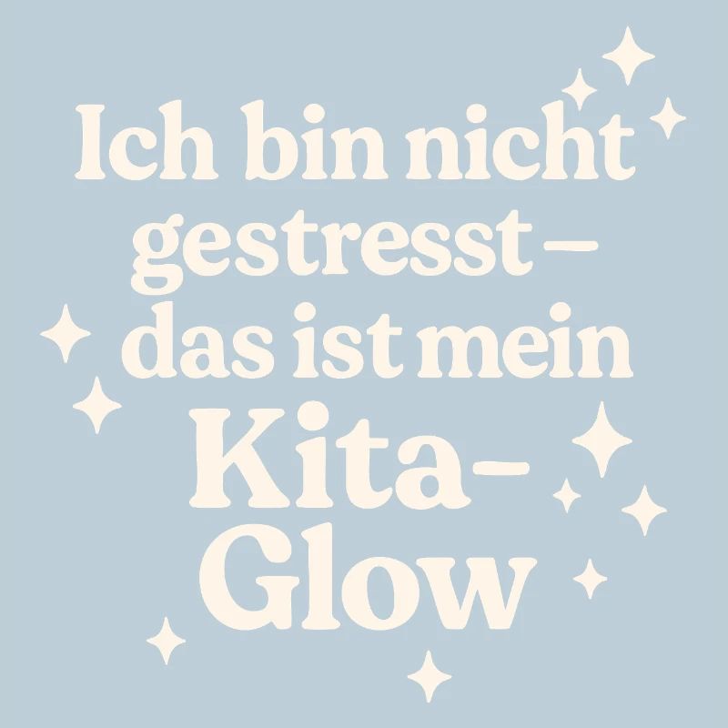 Ich bin nicht gestresst... (hellbeige)