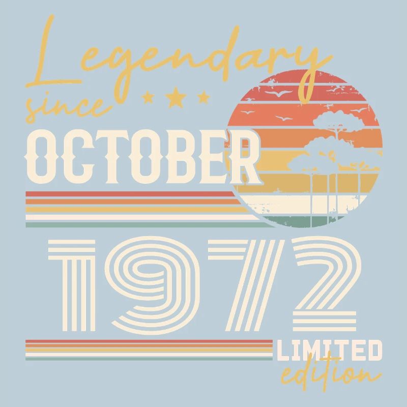 October 1972 Gift - Awesome Since October 1972