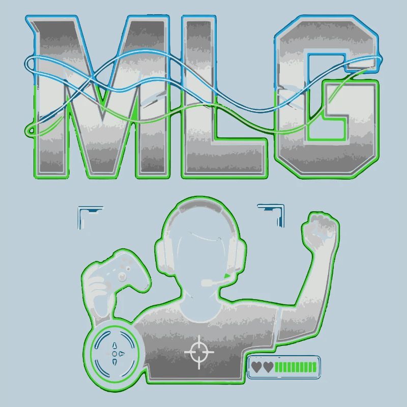Gaming Console and Headset Major League Gaming