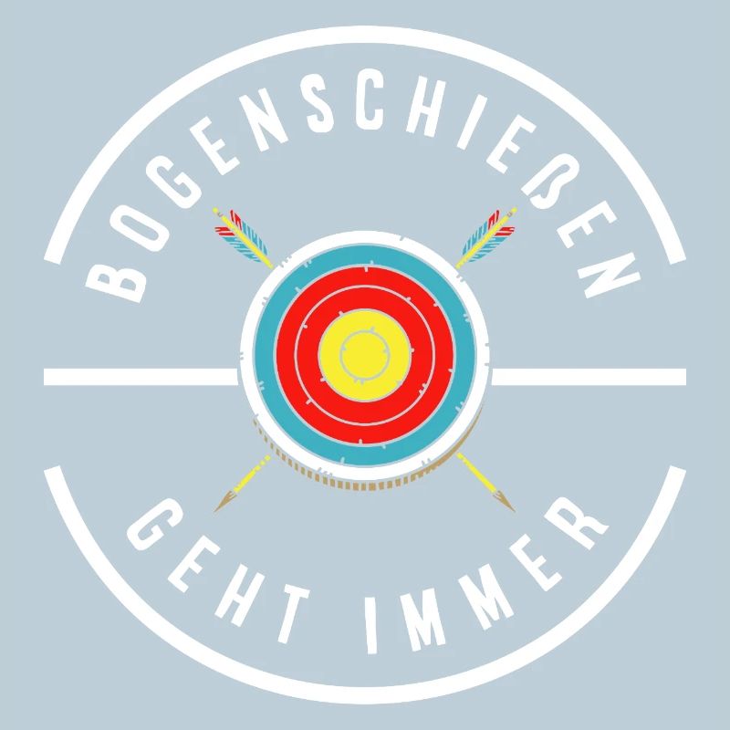 Ich gehe Bogenschießen