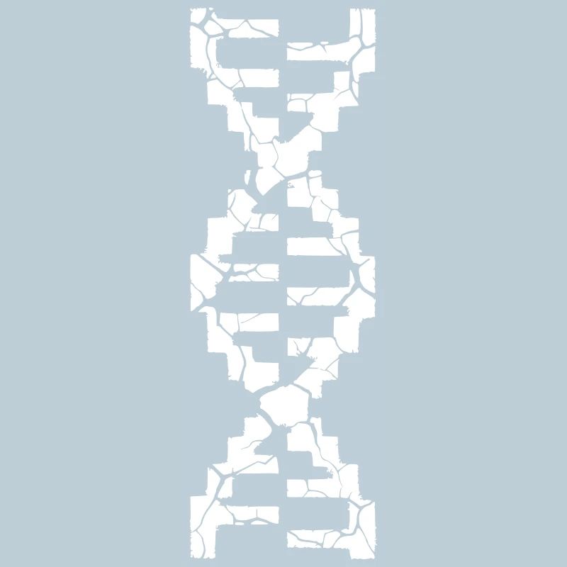 DNA Strang Gebrochen Risse