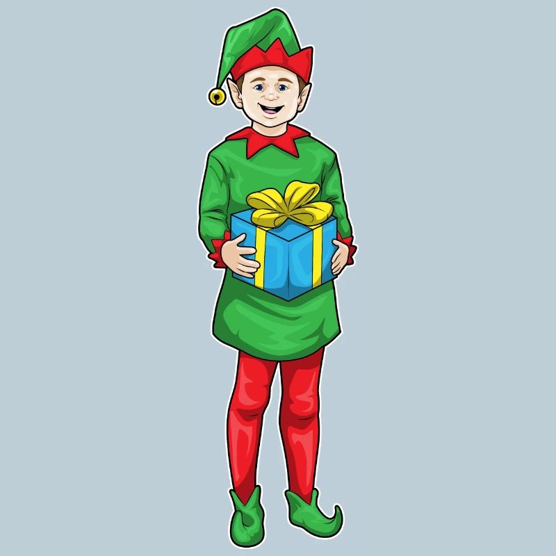 Elf Christmas Package