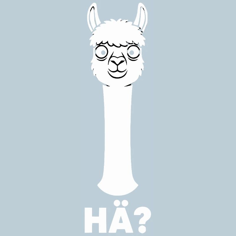Lama mit fragendem Blick