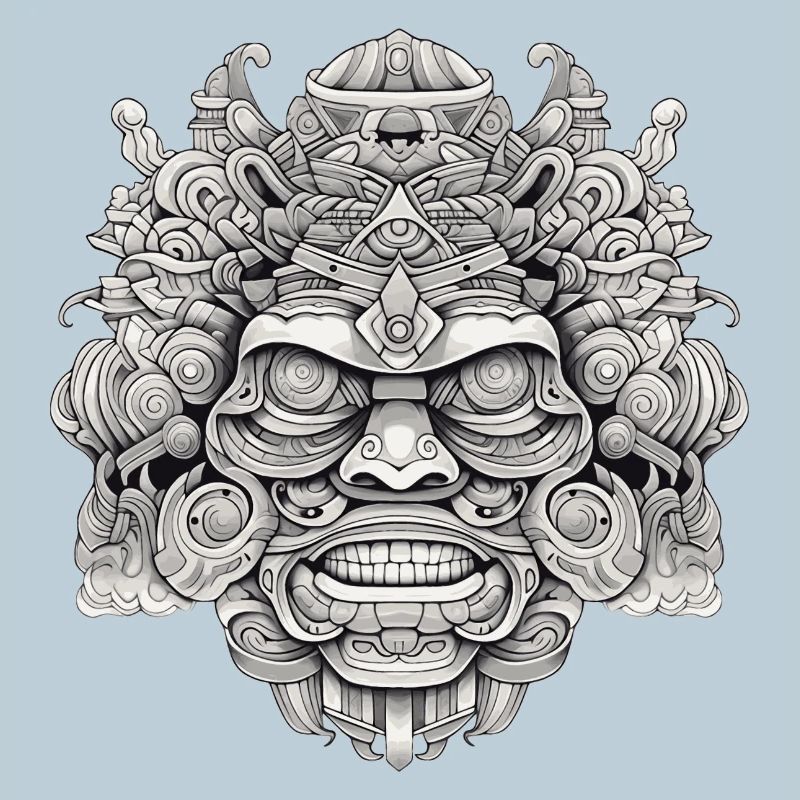 Psychedelic head