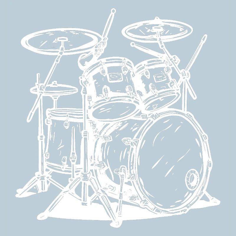 Dessin au trait de batterie