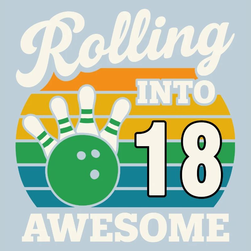 Retro Bowling 18th Birthday Celebration