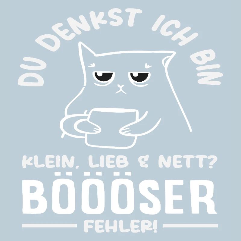 Böser Fehler Kleine Katze