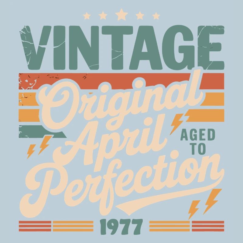 April 1977 Anniversary April 1977 Gift 1977