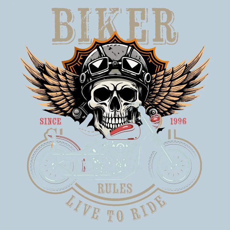 Biker Rules - Since 1996 - Live to Ride