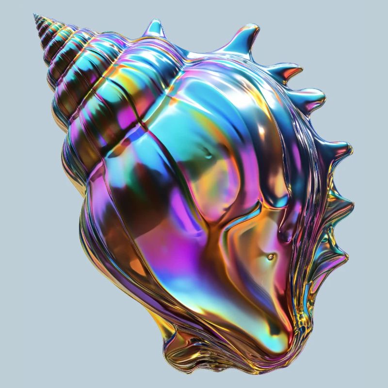 chromatic sea shell