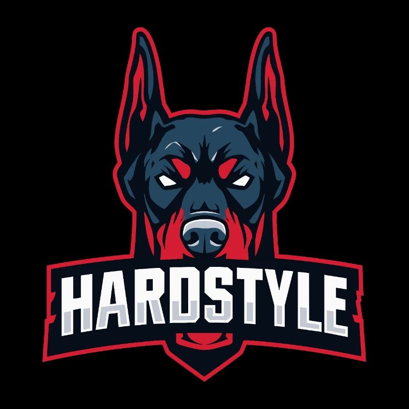 Dobermankopf – HARDSTYLE 
