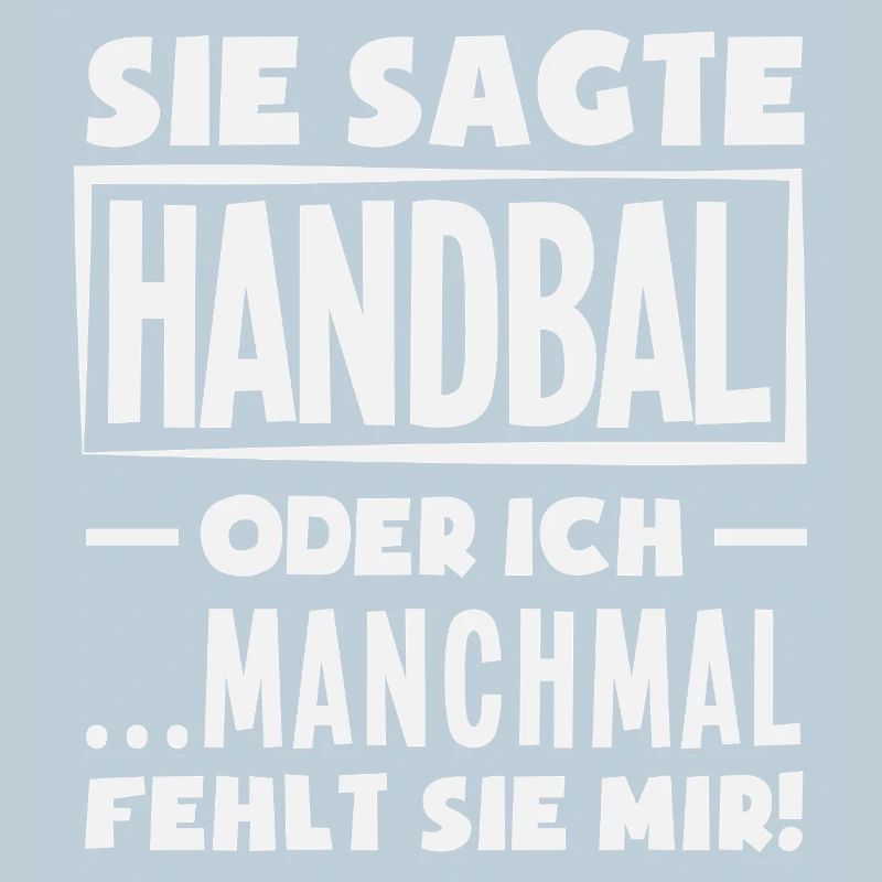 Le handball ou moi – parfois, il manque