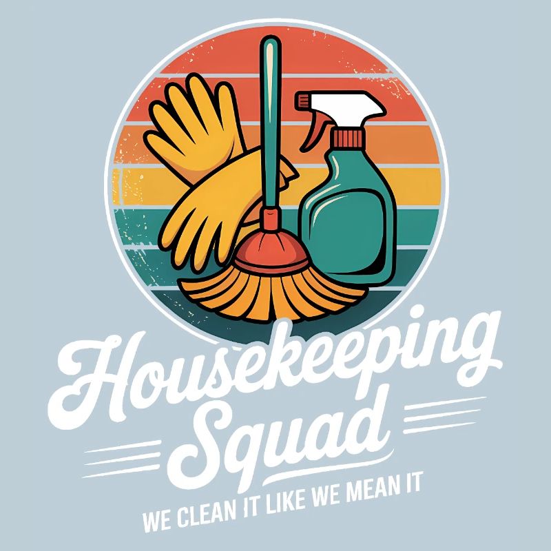 Funny Cleaning Design