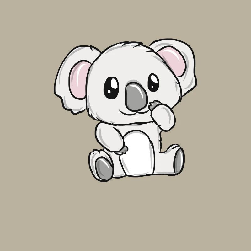 Kleines Koala Kuschelheld