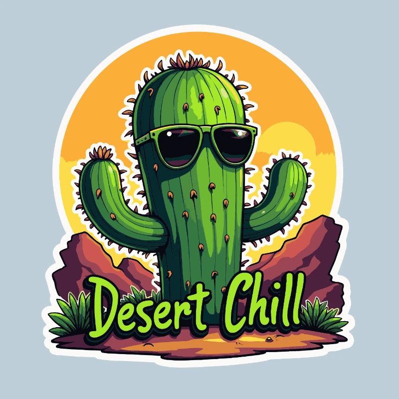 Cool Cactus Desert Vibes