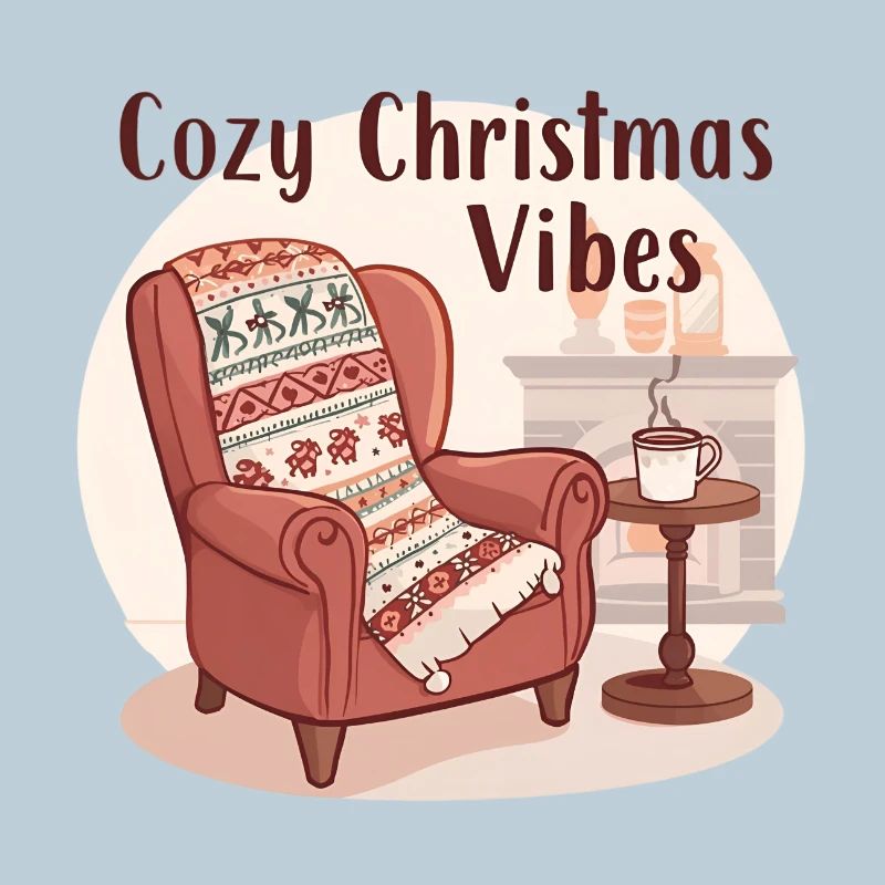 Fauteuil confortable – Cozy Christmas Vibes