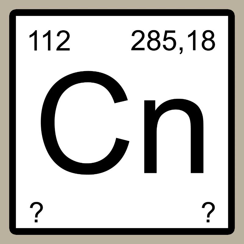 Copernicium Element Block Tee
