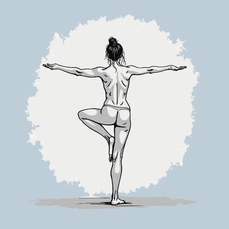 Yoga Exercice, Équilibre, Pleine Conscience et Relaxation