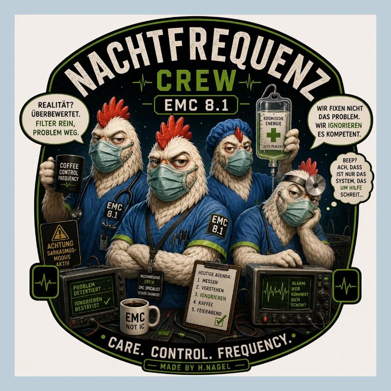 Nachtfrequenz Küken Crew EMC 8.1