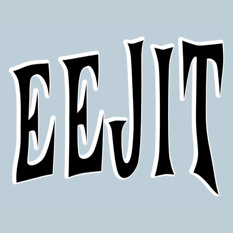 EEJIT – Irish Slang Design