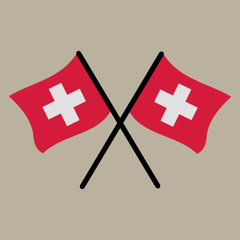 Schweizer Flaggen