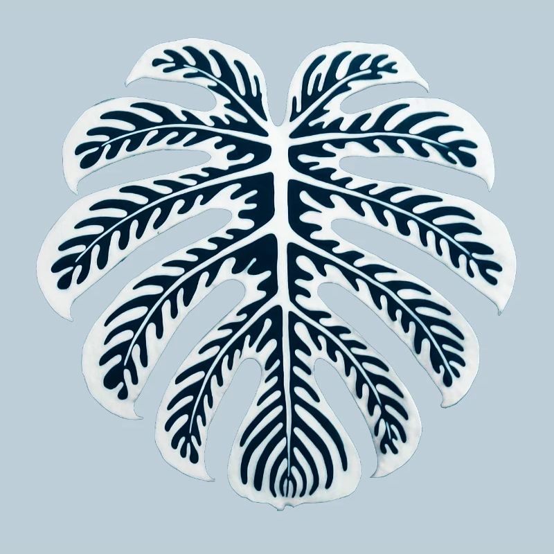 Monstera Leaf – Tropical Deco Art Design