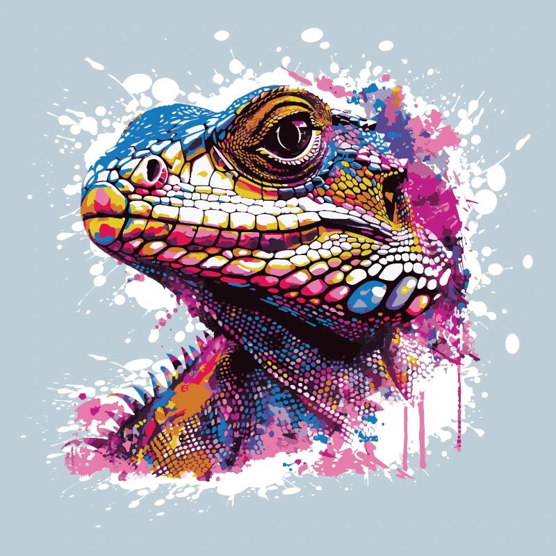 Graffiti de lézard
