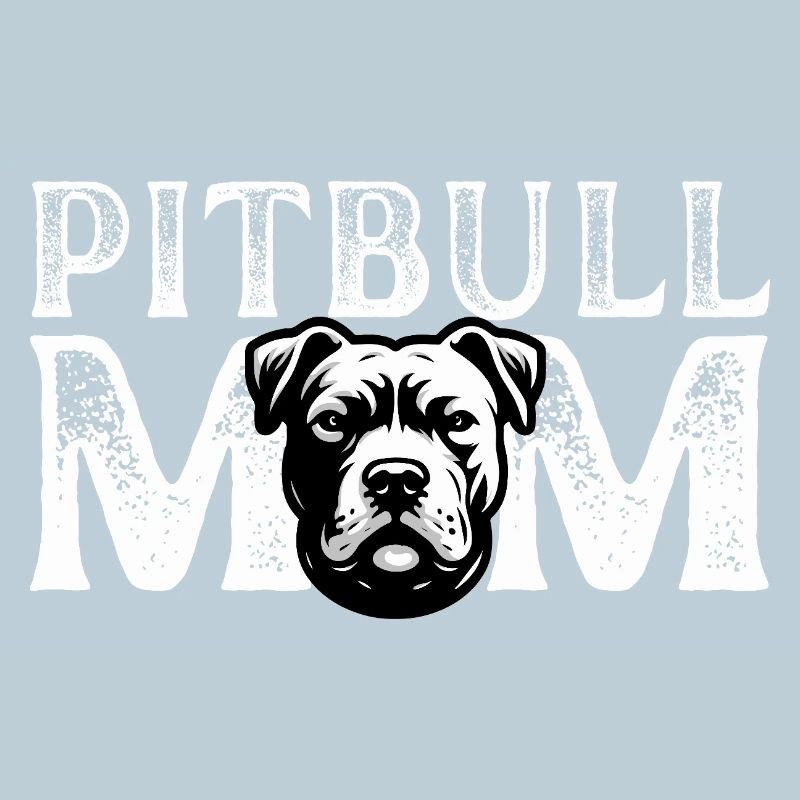 Portrait Maman Pitbull