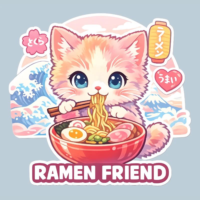 Pastel de Ramen pour chat