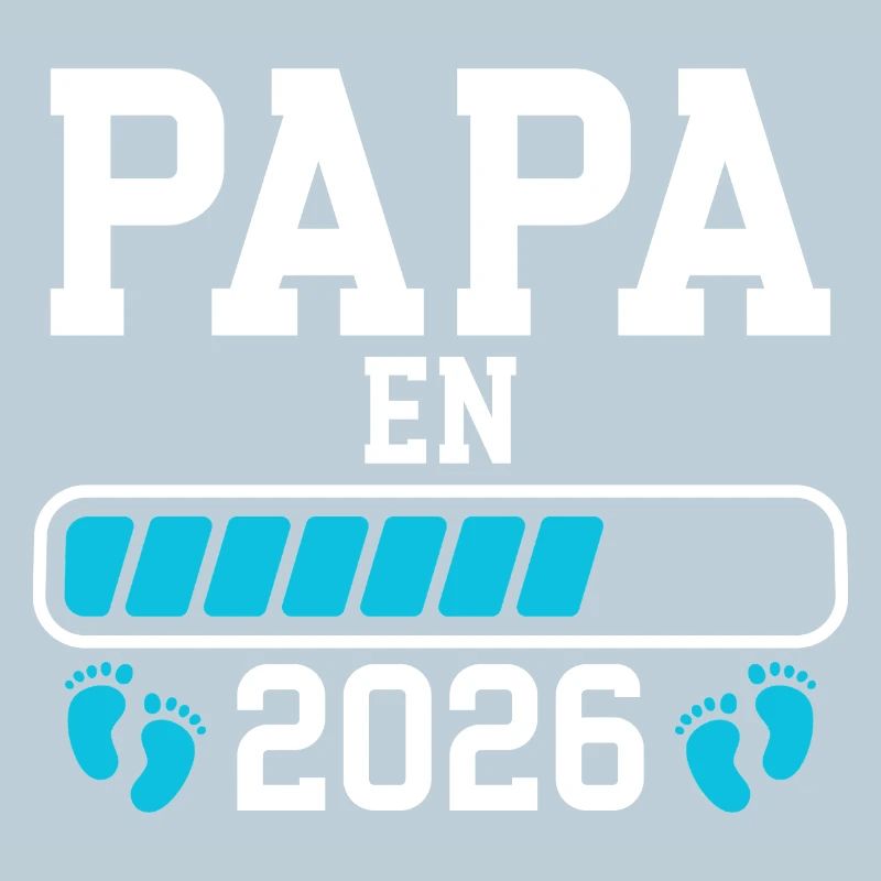 Future dad 2026 birth announcement