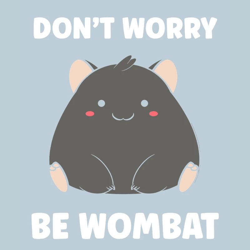 Wombat Peaceful Pattern Joy