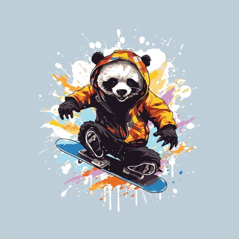 Panda Snowboard