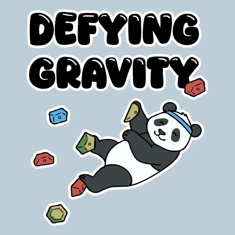 Grimpe de panda chill | Bloc de Résistance à la Gravité