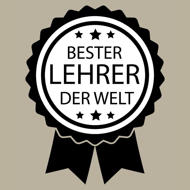 Bester Lehrer der Welt Geschenk Abschied Schule