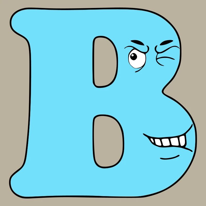 B