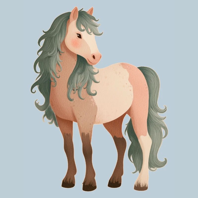 Cheval Poney Mignon