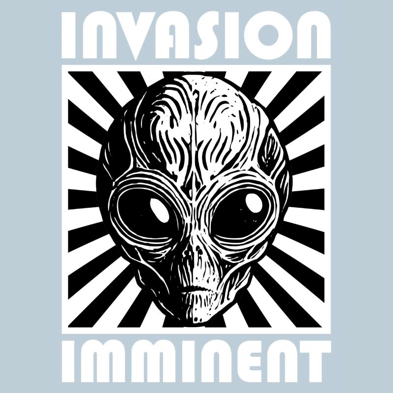 Alien Invasion Punk Artwork
