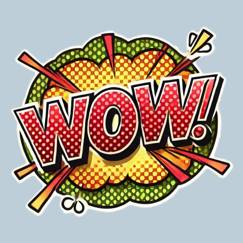 Pop Art Explosion Wow Design