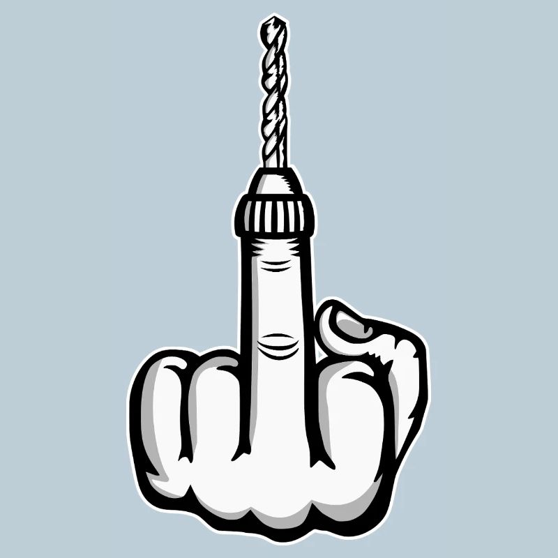 Middle Finger Stinky Finger Boh Machine Design