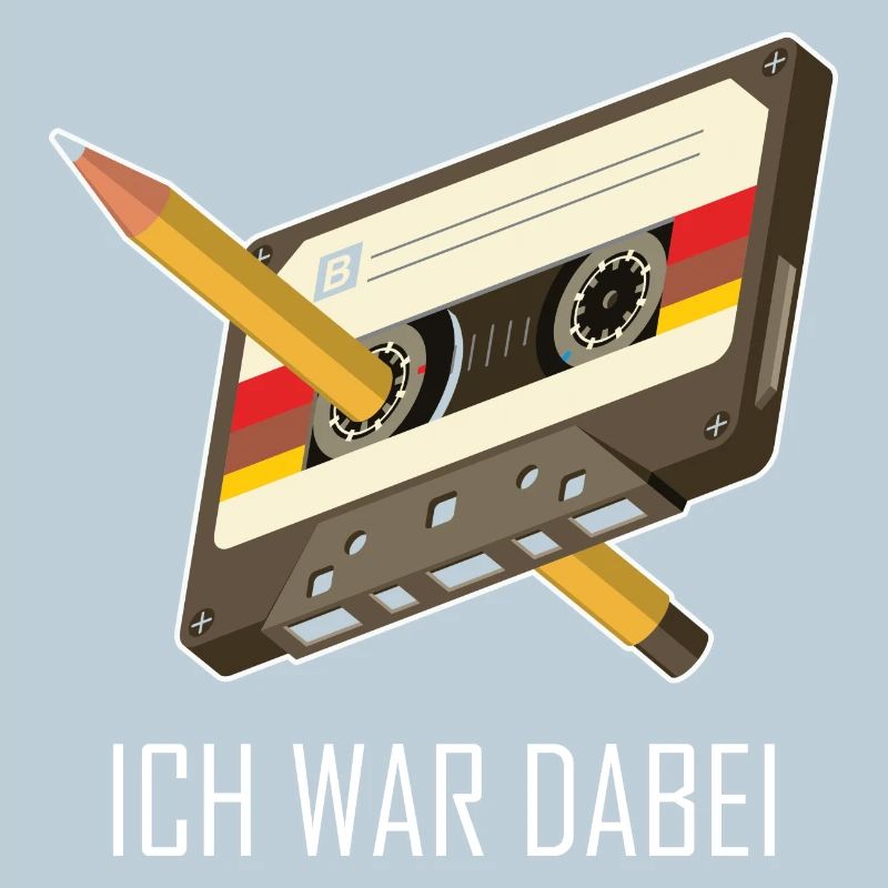Kassette Bleistift 80er 90er Erinnerung Geschenk