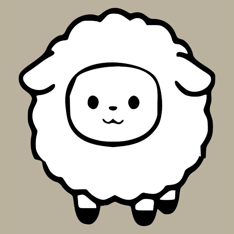Schaf Schäfchen Lamm