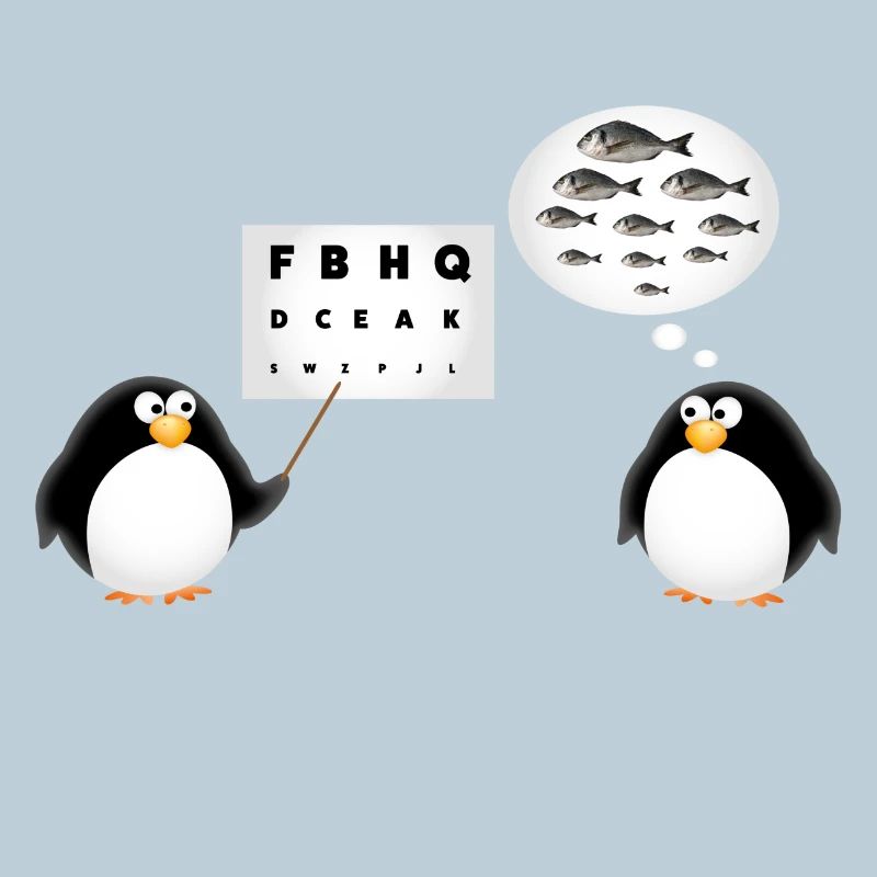 Pinguin Seh Test - Augenarzt