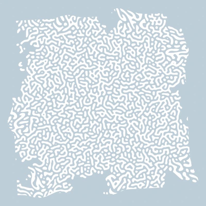 turing pattern weiss - Würmchen